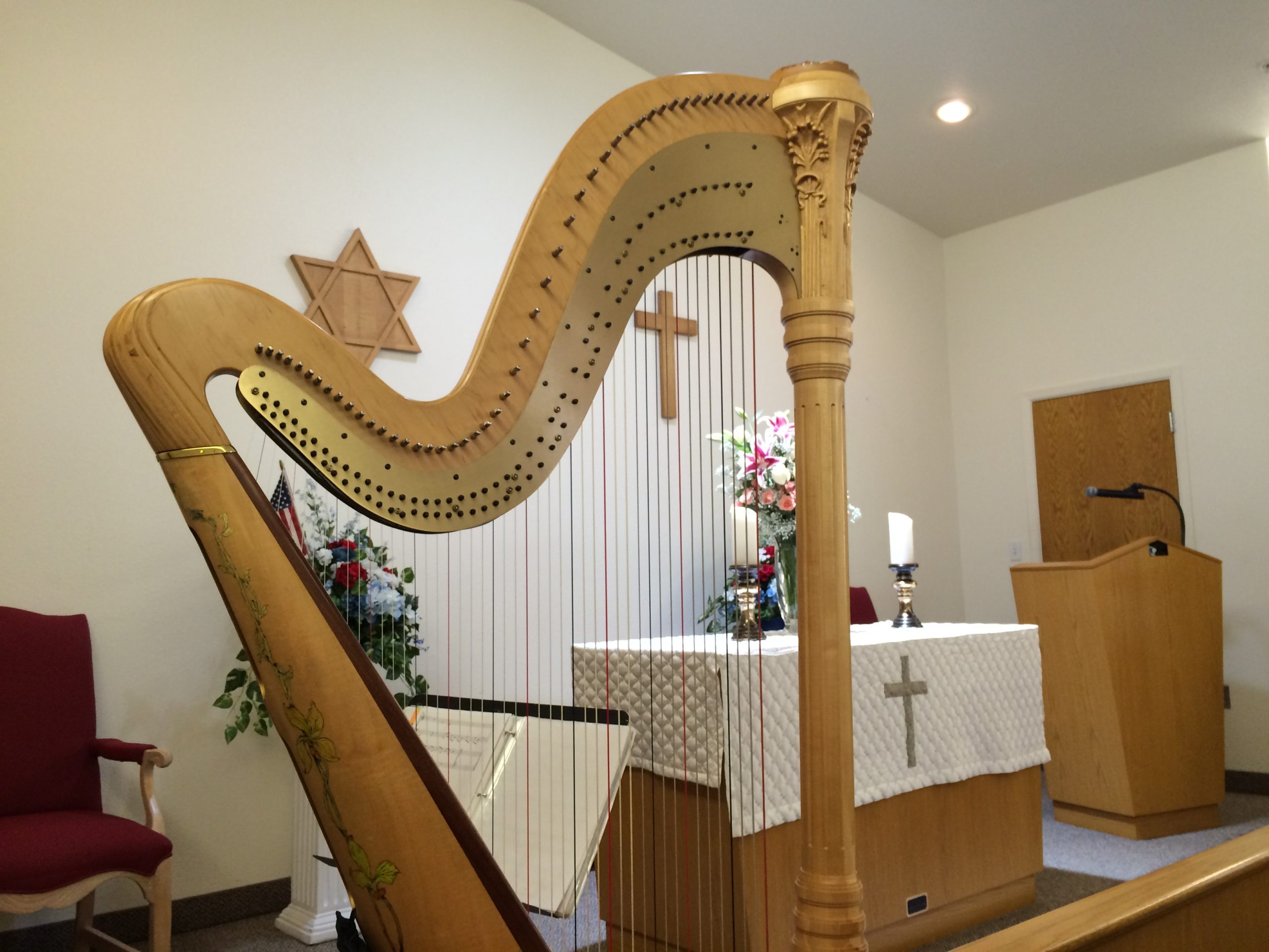 Funeral Harpist - Barbara Lepke-Sims